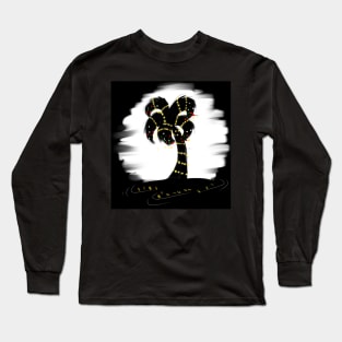 Christmas Palms - Black Horizon Long Sleeve T-Shirt